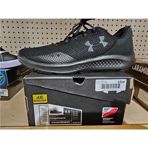 Under Armour UA Charged Pursuit 3 4E Size 11.5 Men's Sneakers