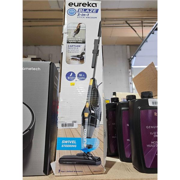 Eureka Blaze 3-in-1 Upright corded Stick Vacuum