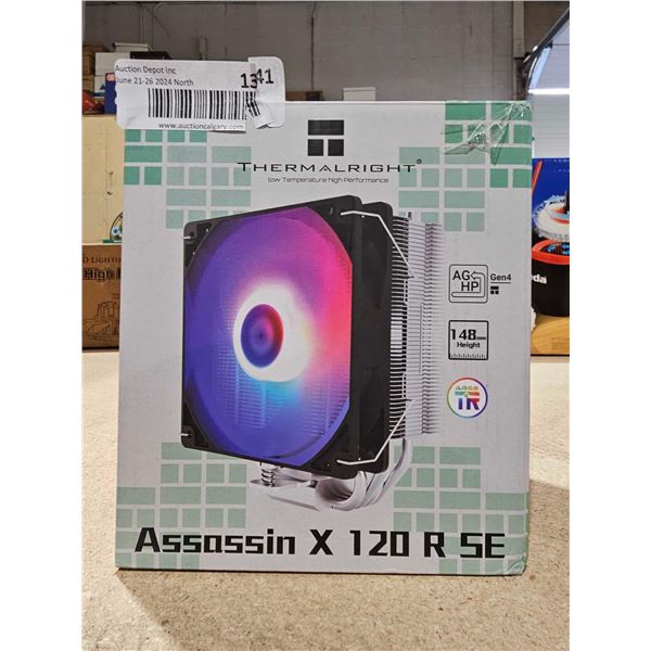 Thermalright Peerless Assassin 120 SE ARGB CPU Air Cooler, PA120 SE ARGB, 6 Heat Pipes CPU Cooler, D