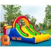 Image 1 : HuaKastro 16x7.2FT Inflatable Bouncy Castle for Kids Indoor Outdoor with 2 Racing Slides, Bouncing a