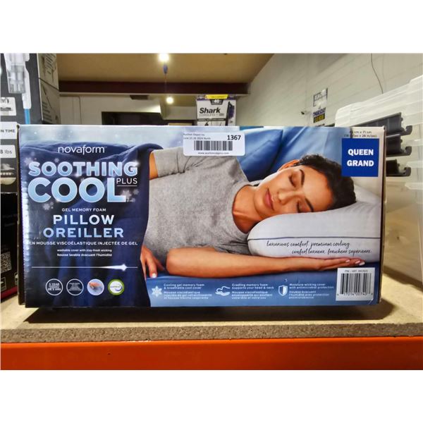 NovaForm Soothing Cool Pillow  - Standard Queen Size
