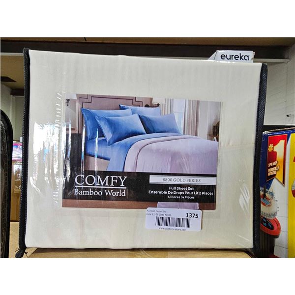 Bamboo World  Comfy 8800 Gold eries Full Sheet Set
