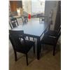Image 2 : Wooden Dining Table with 6 Chairs