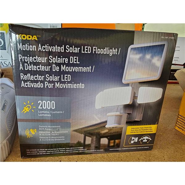 Koda Motion Activated Solar LED Floodlight