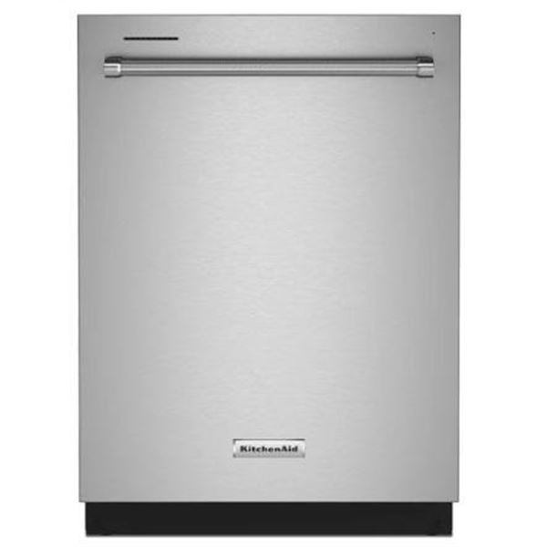 KitchenAid KDTE204KPS Dishwasher, 24 inch Exterior Width, 39 dB Decibel Level, Fully Integrated, Sta