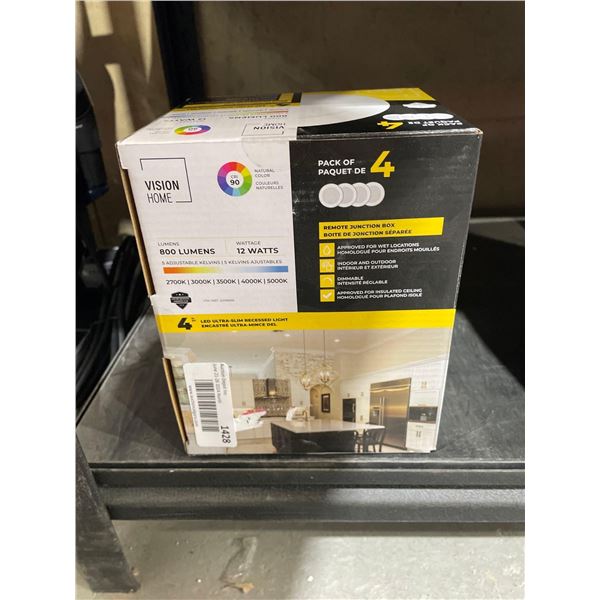 Vision Home 12 Watt 4in Wafer Light Pot Light Replacement