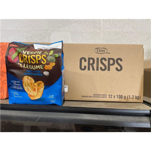 Veggie Crisps, Zesty Ranch - 12 x 100g