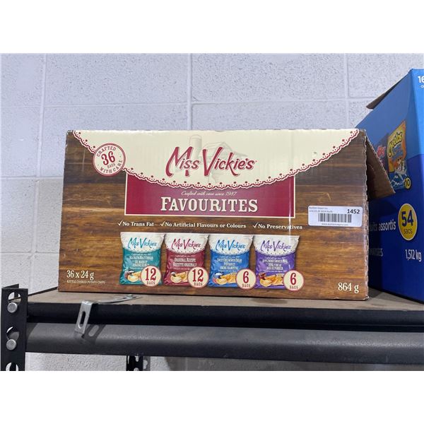 Miss Vickies Variety Box - 36 x 24g