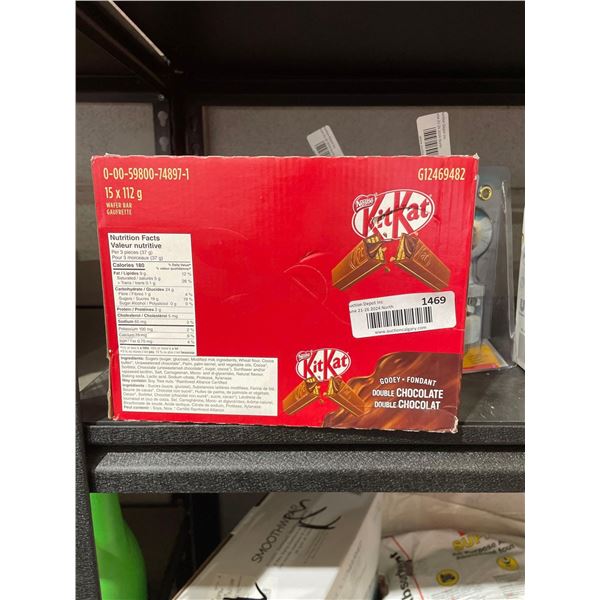 KitKat Double Chocolate Bars - 15 x 112g