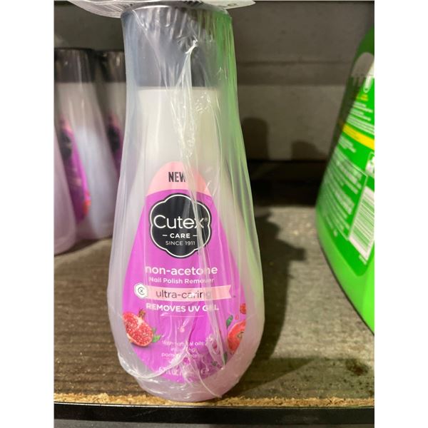Cutex Care non-acetone Nail Polish Remover - 4 x 200mL