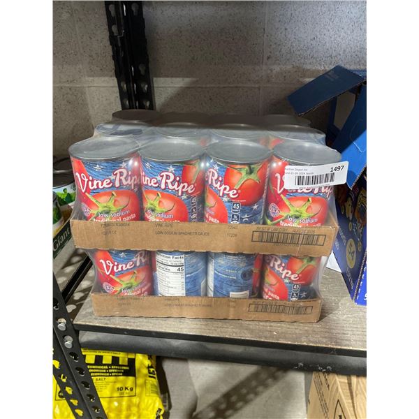 Vine Ripe Low Sodium Spaghetti Sauce - 24 x 443mL