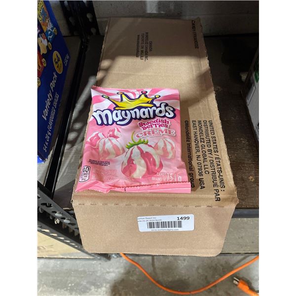 Maynards Swedish Berries & Creme Flavour - 24 x 154g