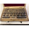 Image 2 : Rectangular Gage Block Set 81 PC 0.050-4" Grade 3 w/ wood case