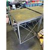 Image 3 : Lot of (3) Rolling Shop Tables