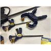 Image 2 : Lot of (4) Irwin Clamps & (1) Tool Shop Clamp