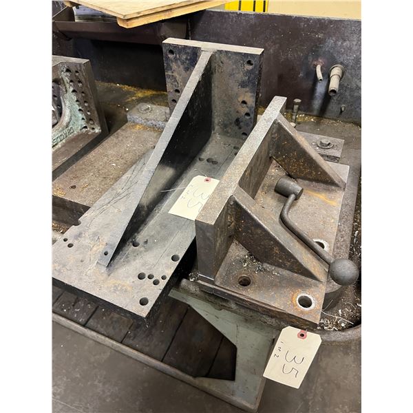 Lot of (2) Angle Plates, Medium Sized