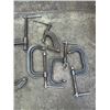 Image 2 : Lot of C-Clamps and other clamp / vise grip