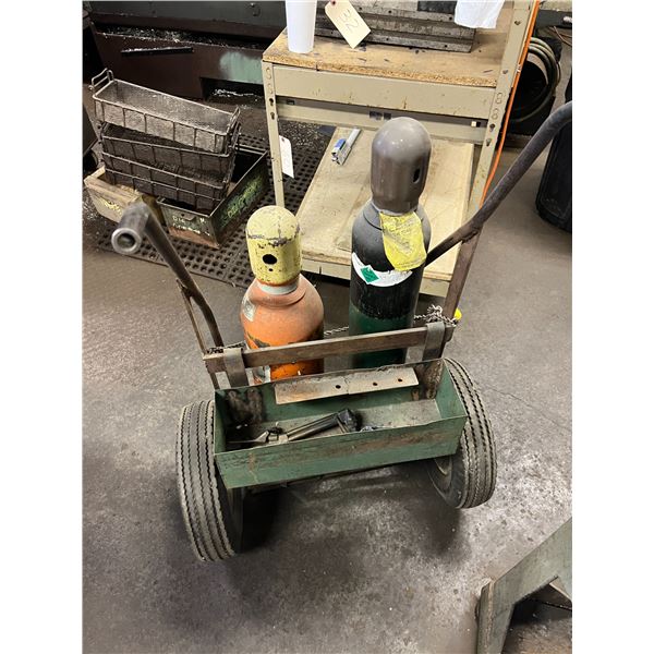 Torching Set w/Tanks & Cart