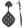 Image 2 : 3.98 ctw Diamond Dangle Earrings