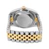Image 6 : Rolex Mens Two Tone Sapphire Quickset Champagne Jubilee Diamond Dial Datejust Wi
