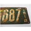 Image 2 : Saskatchewan Licence Plate - 1918