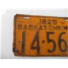 Image 2 : Saskatchewan Licence Plate - 1929