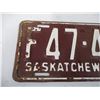 Image 2 : Saskatchewan Licence Plate - 1949