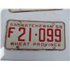 Image 3 : Pair of Saskatchewan Licence Plates - 1958