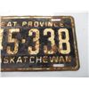 Image 3 : Saskatchewan Licence Plate - 1952