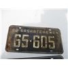 Image 2 : Pair of Saskatchewan Licence Plates - 1962