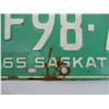 Image 4 : Pair of Saskatchewan Licence Plates - 1965