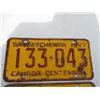 Image 2 : Pair of Saskatchewan Licence Plates - 1967