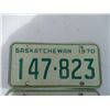 Image 2 : Pair of Saskatchewan Licence Plates - 1970