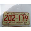 Image 2 : Pair of Saskatchewan Licence Plates - 1973