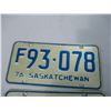 Image 2 : Pair of Saskatchewan Licence Plates - 1976