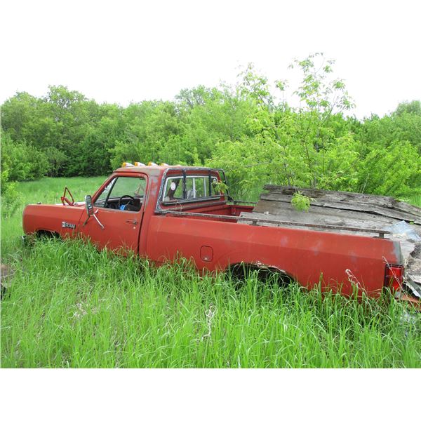 1980 Dodge Ram Truck For Parts - No Motor