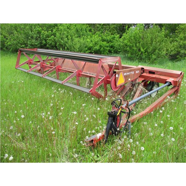 White 601 Swather - No Canvas - 15' - Serial 01-1028-8