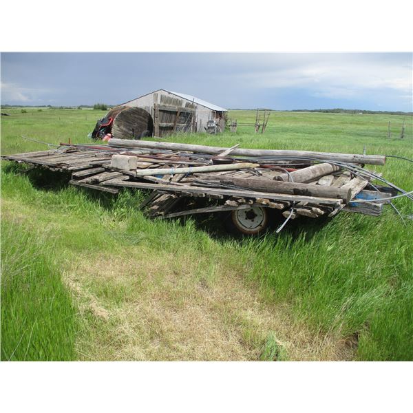 Hay Rack w/ Misc. Scrap