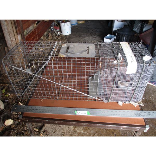 Large Live Animal Trap - 11 x 32 x 12 Tall