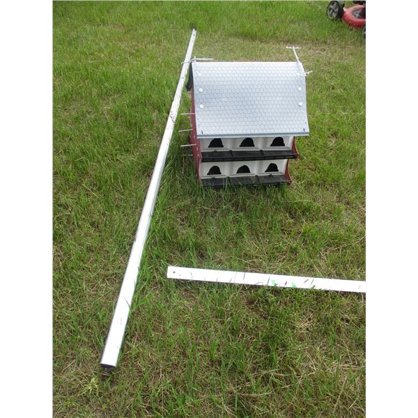 Purple Martin House w/ 11' Pole