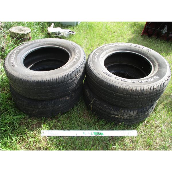 Set of 4 Goodyear Wrangler Tires - 275-65R18