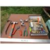 Image 1 : Tools - Saw Sharpener, Goose Neck, Hammer, Wire Strippers