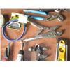 Image 4 : Tools - Hammer, Level, Scissors, Vise grip