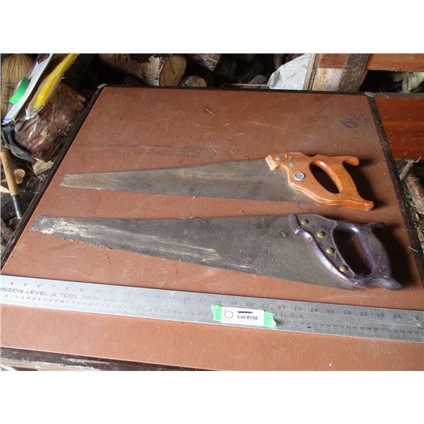 (2) Hand Saws
