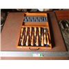Image 1 : Mastercraft Chisel Set w/ Wooden Case