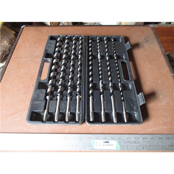 8-Piece Auger Bit Set in Case