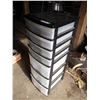 Image 1 : Plastic 7-Tier Organizer - 41" Tall