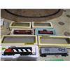 Image 3 : HO Scale Bachmann Electric Train and Powerpack w/ Track on 43" Board - As is