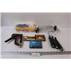Image 1 : (3) Paint Rollers, (2) Paint Roller Refills, Staple Gun & Assorted Staples