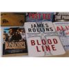 Image 4 : (6) Books: Clive Cussler, John Irving ,James Rollins, Misc.